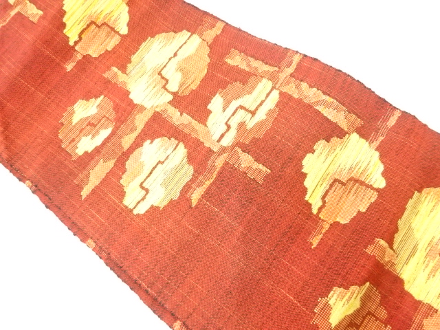 JAPANESE NAGOYA OBI / WOVEN ABSTRACT